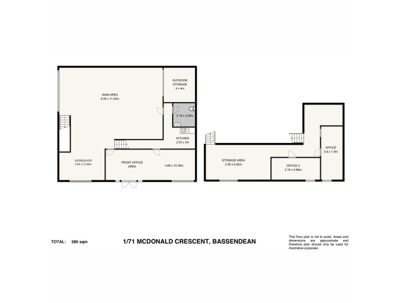 1/71 McDonald Crescent, Bassendean WA 6054 Floorplan