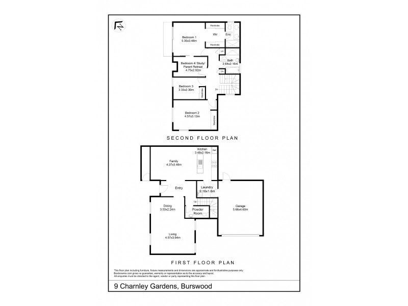 9 Charnley Gardens, Burswood WA 6100 Floorplan