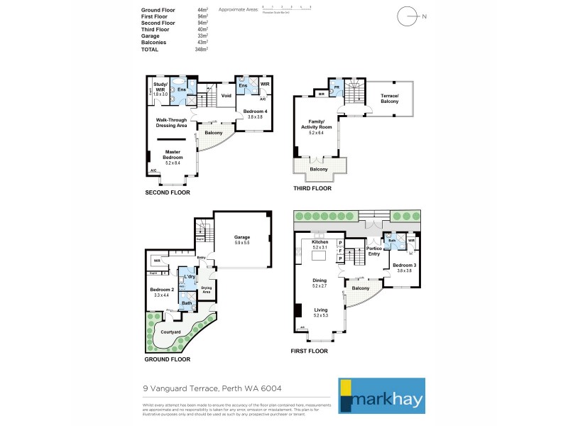 9 Vanguard Terrace, East Perth WA 6004 Floorplan