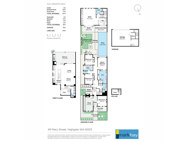49 Mary Street, Highgate WA 6003 Floorplan