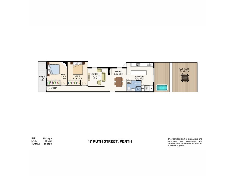 17 Ruth Street, Perth WA 6000 Floorplan