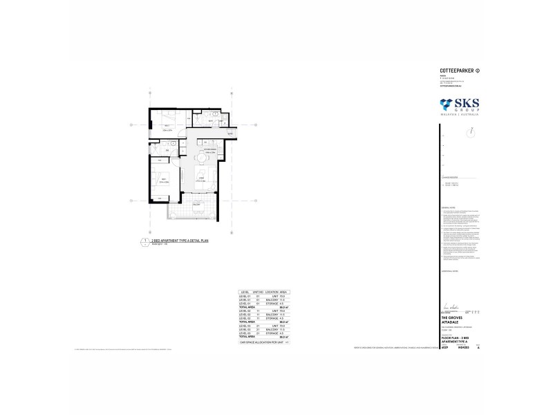 1/554 Canning Highway, Attadale WA 6156 Floorplan