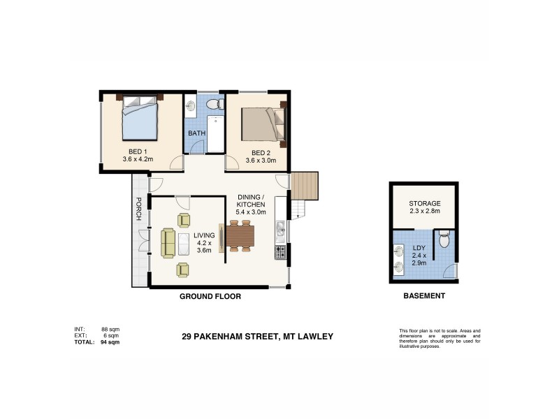 29 Pakenham Street, Mount Lawley WA 6050 Floorplan