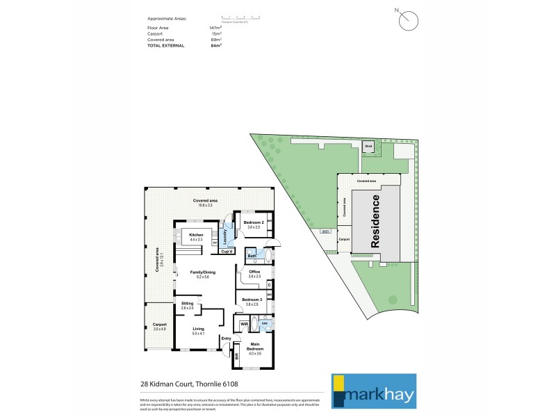 28 Kidman Court, Thornlie WA 6108 Floorplan