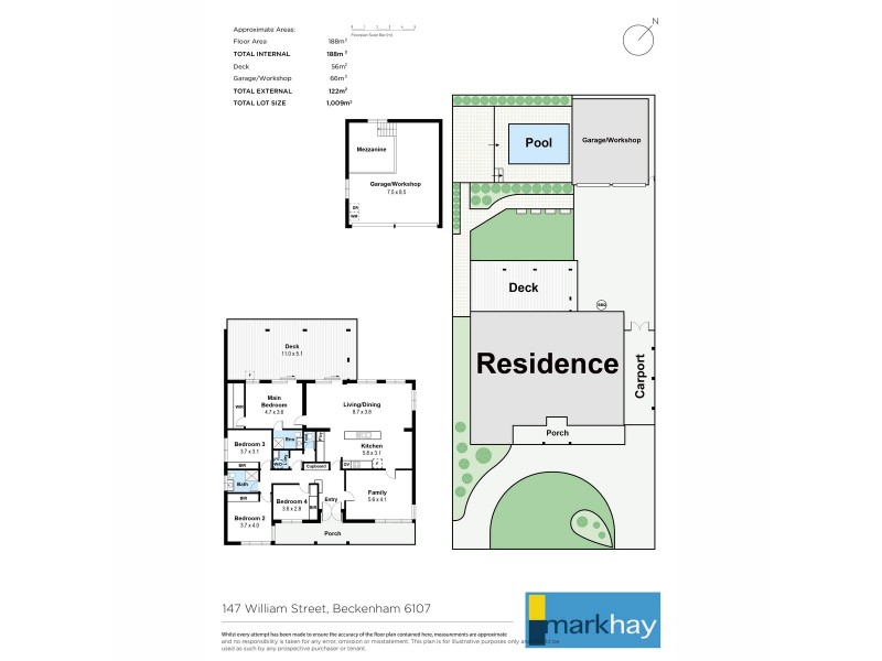 147 William Street, Beckenham WA 6107 Floorplan