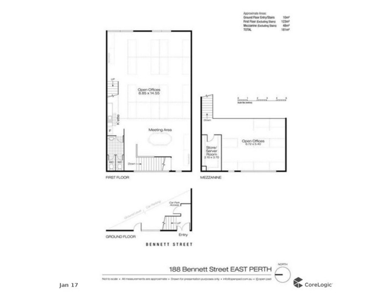 10/188 Bennett Street, East Perth WA 6004 Floorplan