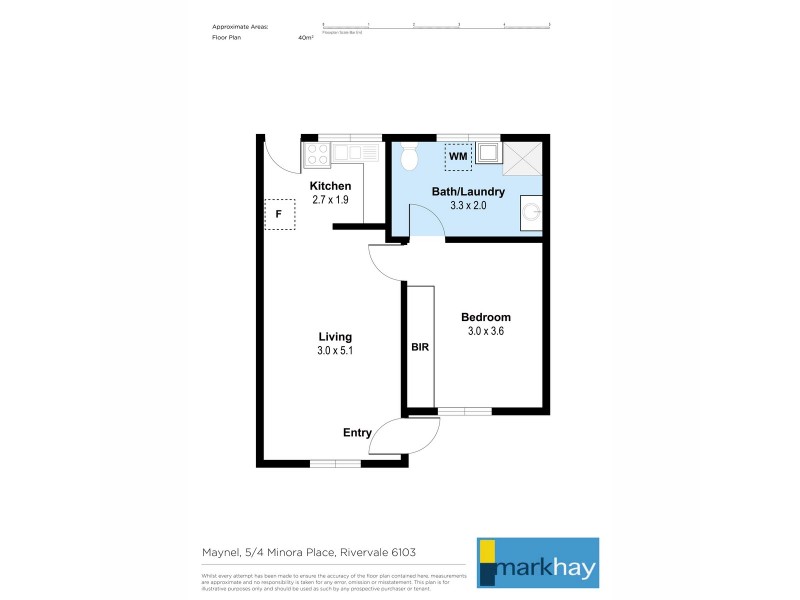5/4 Minora Place, Rivervale WA 6103 Floorplan