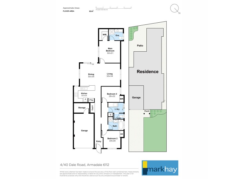 4/40 Dale Road, Armadale WA 6112 Floorplan