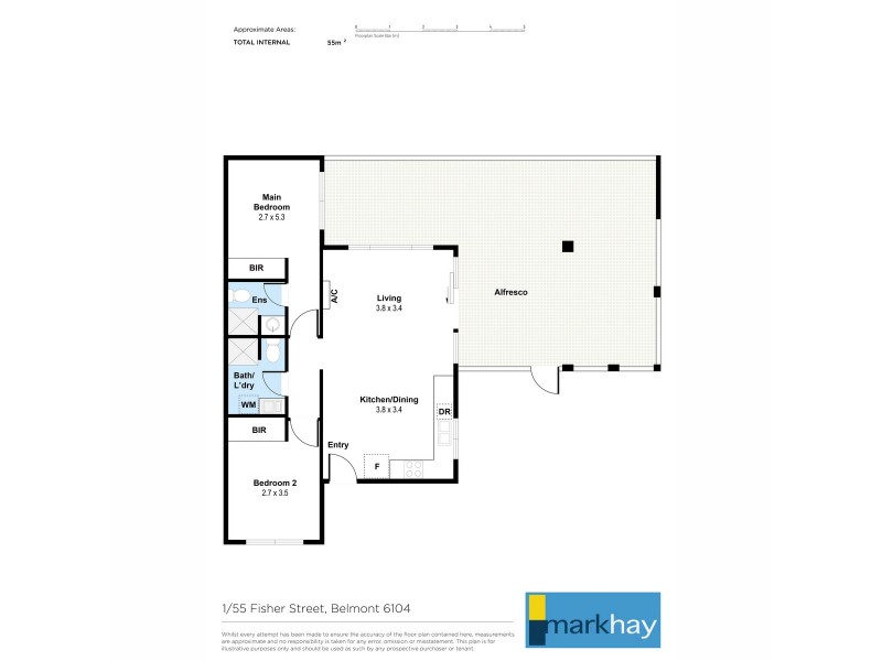 55 Fisher Street, Belmont WA 6104 Floorplan
