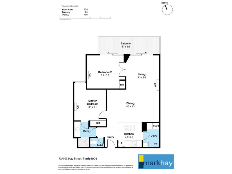 73/193 Hay Street, East Perth WA 6004