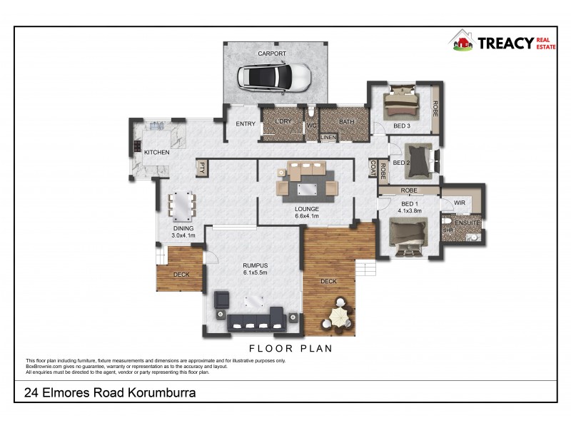 24 Elmores Road, Korumburra VIC 3950 Floorplan