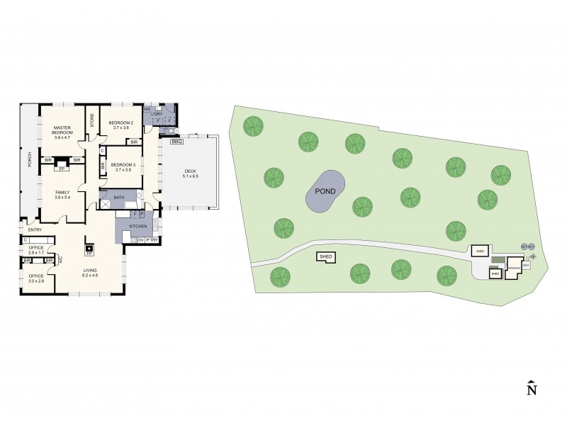 190 South Road, Loch VIC 3945 Floorplan