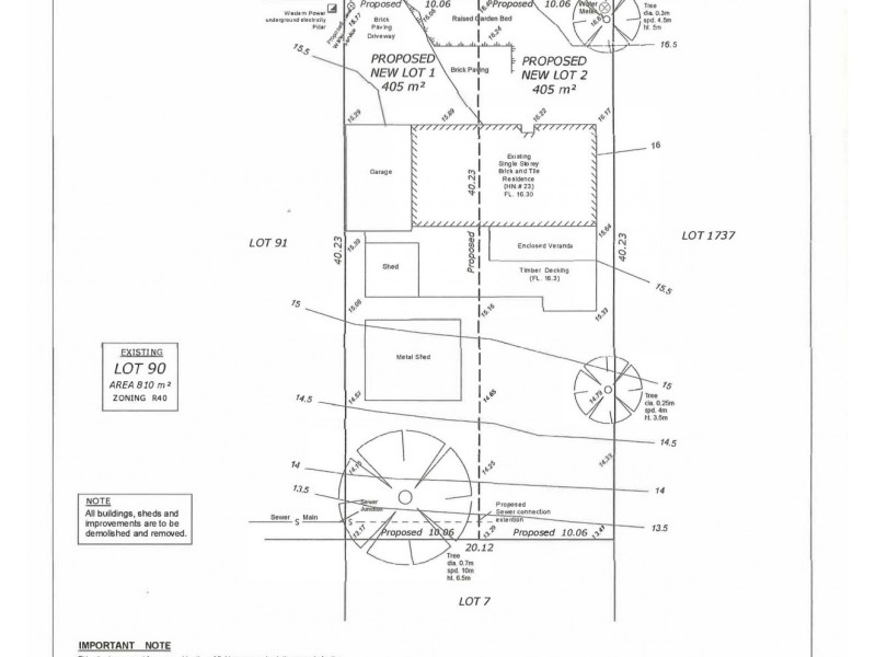 Proposed Lot 1/23 Beaton Street, Wilson WA 6107