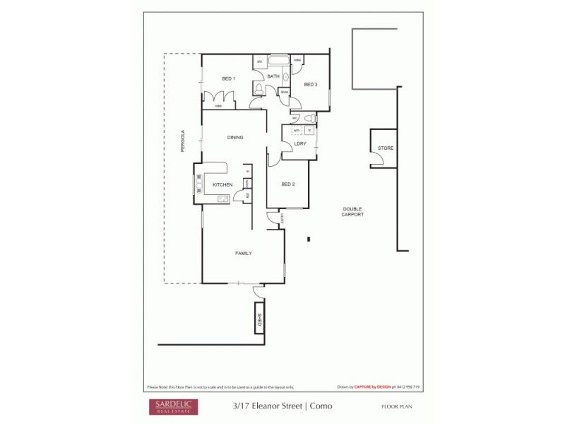 3/17 Eleanor Street, Como WA 6152 Floorplan