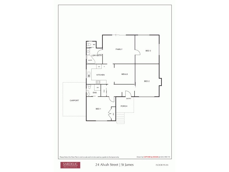 24 Alvah Street, St James WA 6102 Floorplan