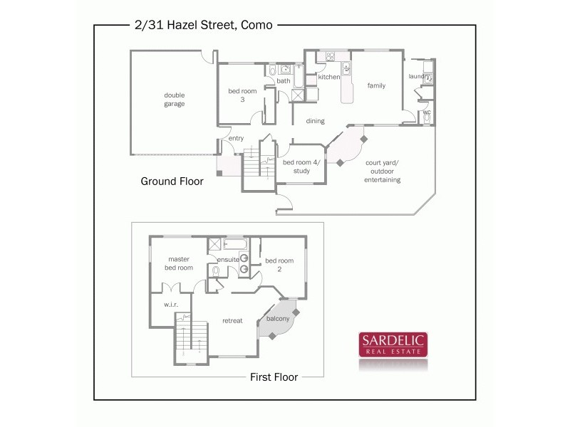 2/31 Hazel St, Como WA 6152 Floorplan