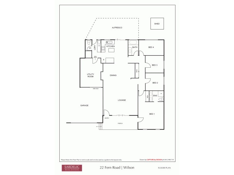 22 Fern Road, Wilson WA 6107 Floorplan