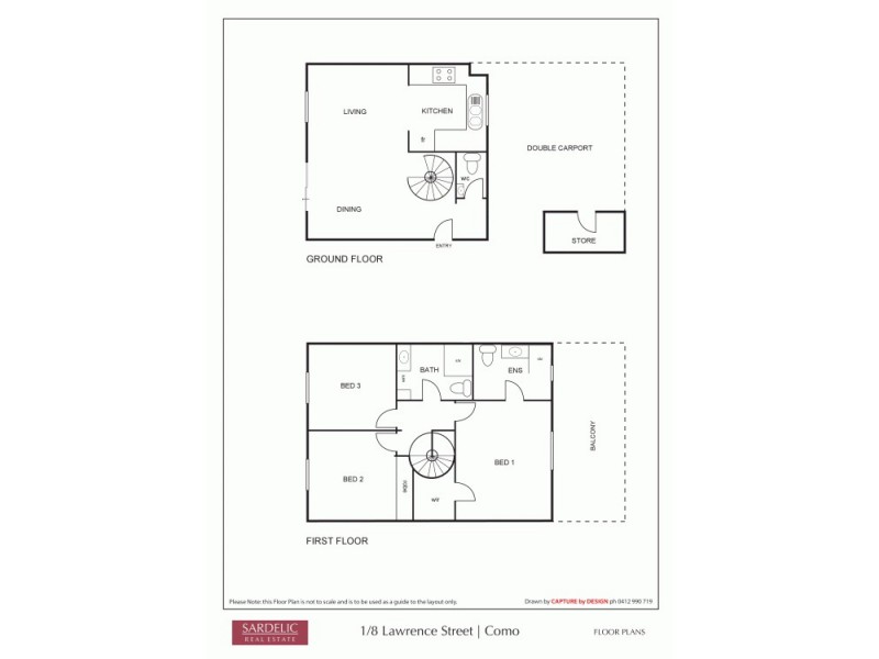 1/8 Lawrence Street, Como WA 6152 Floorplan