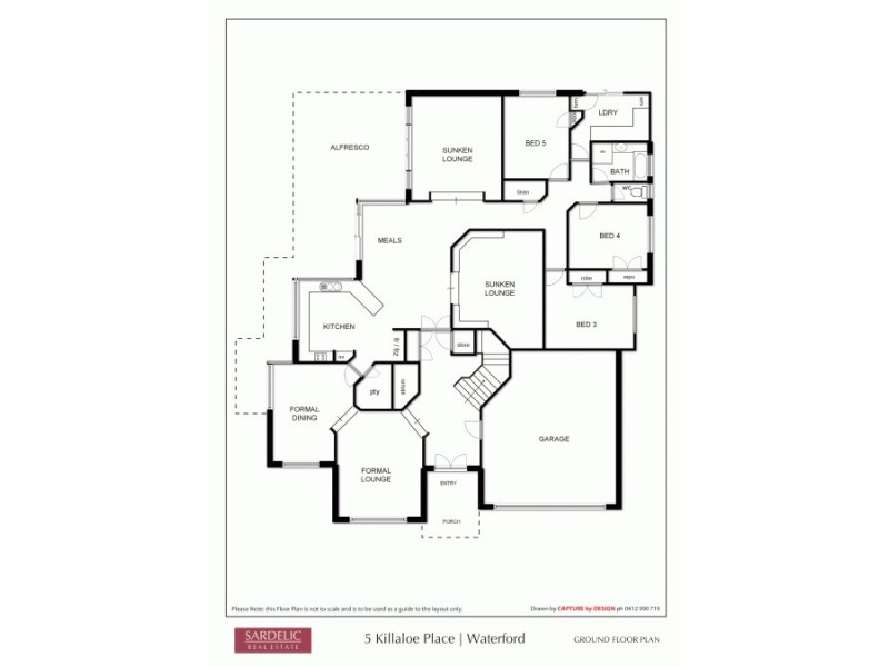 5 Killaloe Place, Waterford WA 6152 Floorplan