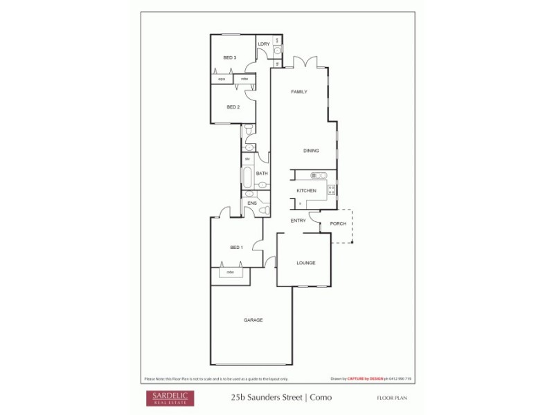 25b Saunders Street, Como WA 6152 Floorplan