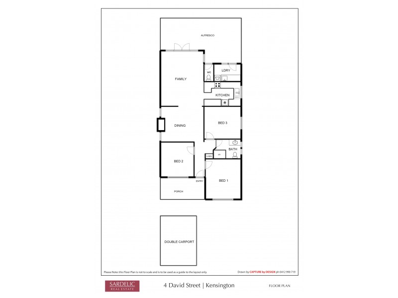 4 David Street, Kensington WA 6151 Floorplan
