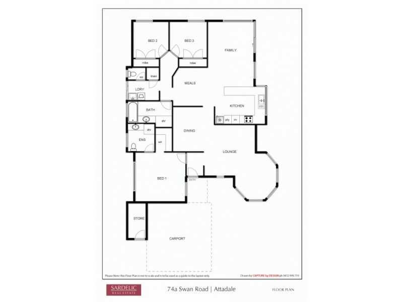74A Swan Road, Attadale WA 6156 Floorplan
