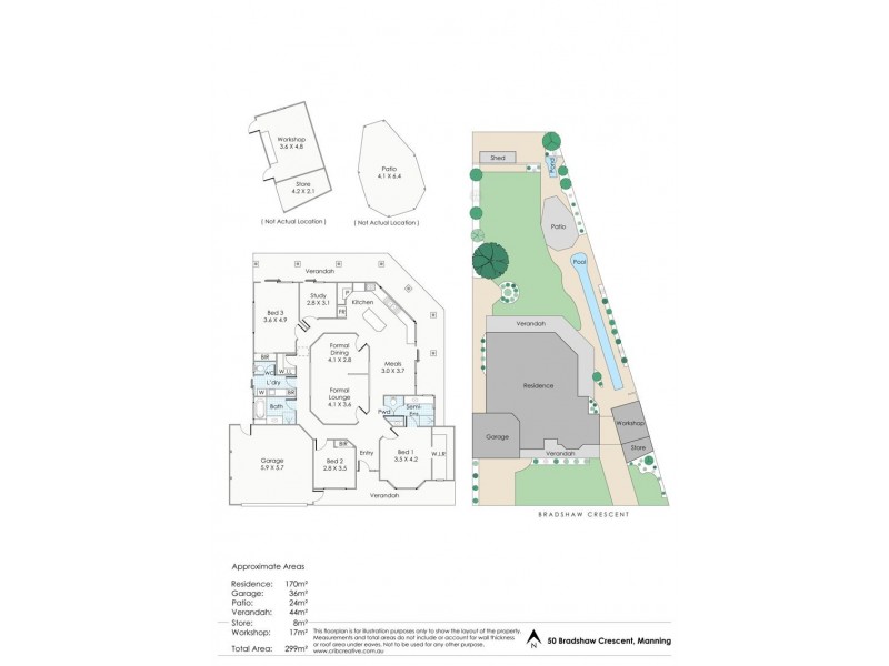 50 Bradshaw Crescent, Manning WA 6152 Floorplan