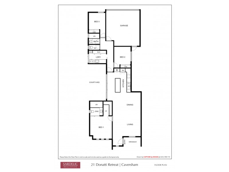 21 Donatti Retreat, Caversham WA 6055 Floorplan