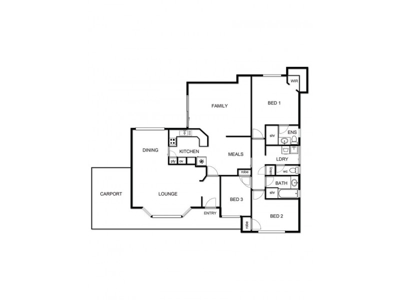 26 Marcus Avenue, Booragoon WA 6154 Floorplan