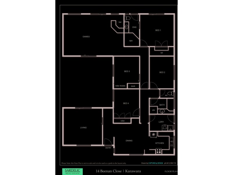 14 Beenan Close, Karawara WA 6152 Floorplan