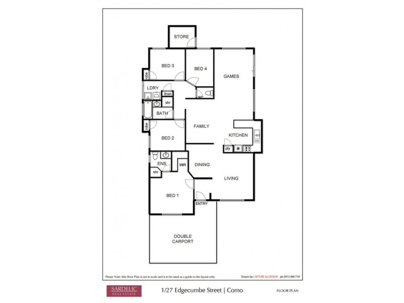 1 & 2/27 Edgecumbe Street, Como WA 6152 Floorplan
