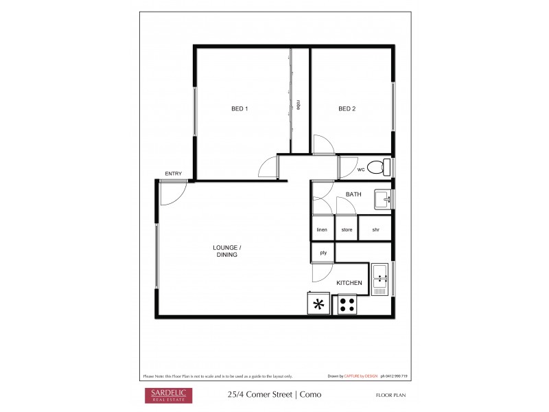 25/4 Comer Street, Como WA 6152 Floorplan