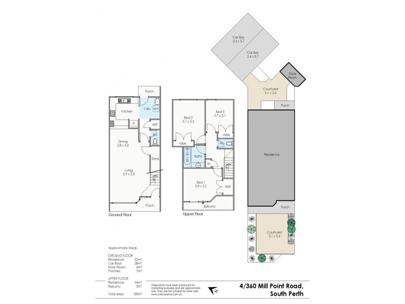 South Perth WA 6151 Floorplan