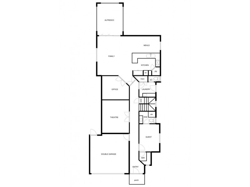 8A Downey Drive, Manning WA 6152 Floorplan