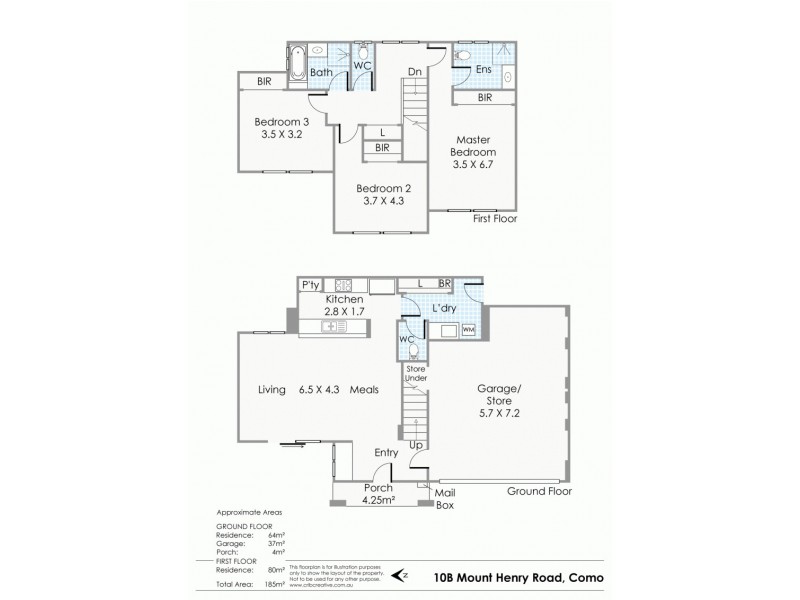 10 Mount Henry Road, Como WA 6152 Floorplan
