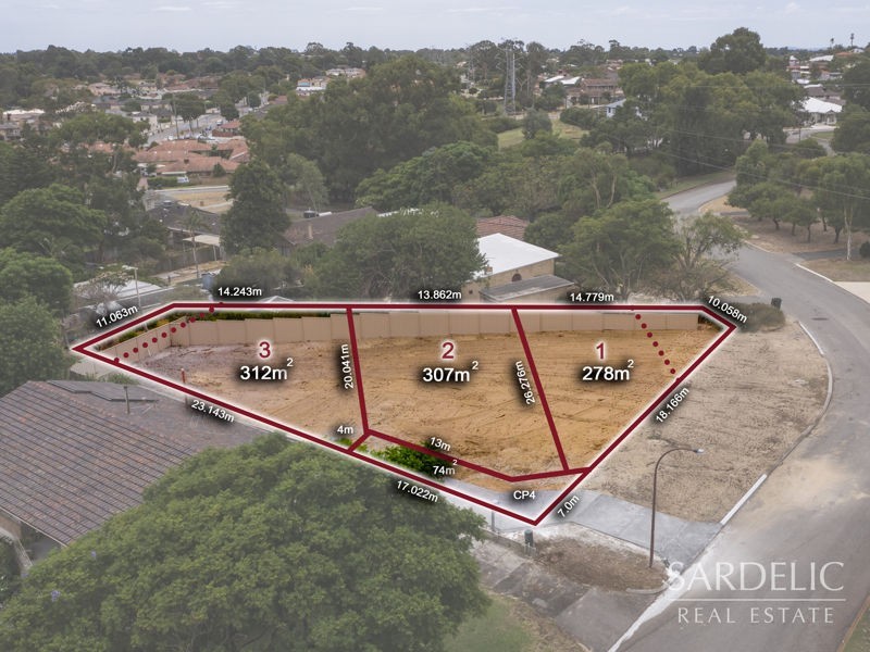 Lots 1-3/11 Volta Way, Wilson WA 6107