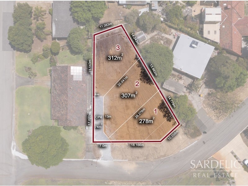 Lots 1-3/11 Volta Way, Wilson WA 6107