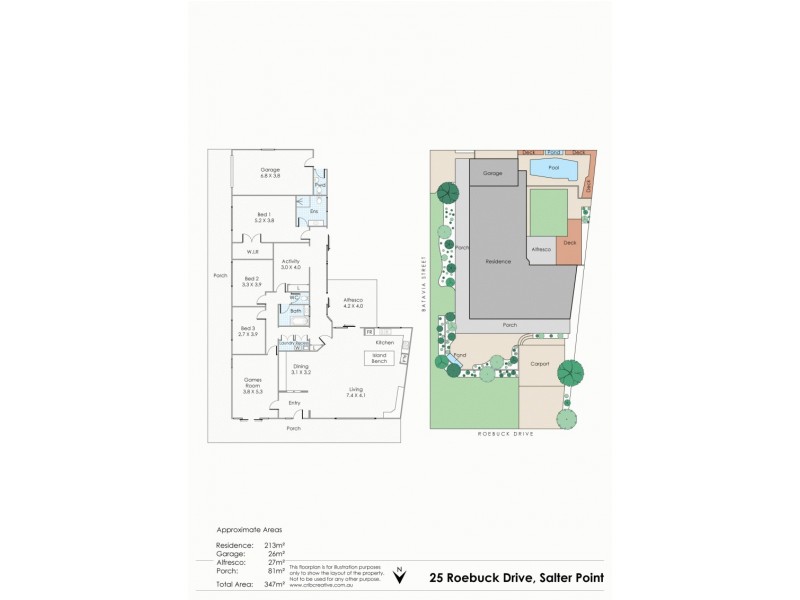 25 Roebuck Drive, Salter Point WA 6152 Floorplan