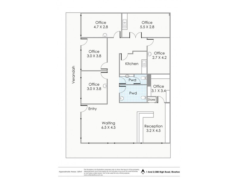 1&2/288 High Road, Riverton WA 6148 Floorplan