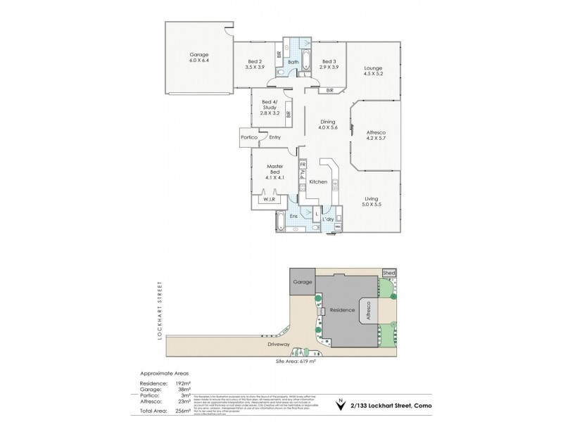 2/133 Lockhart Street, Como WA 6152 Floorplan