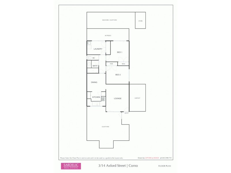3/14 Axford Street, Como WA 6152 Floorplan