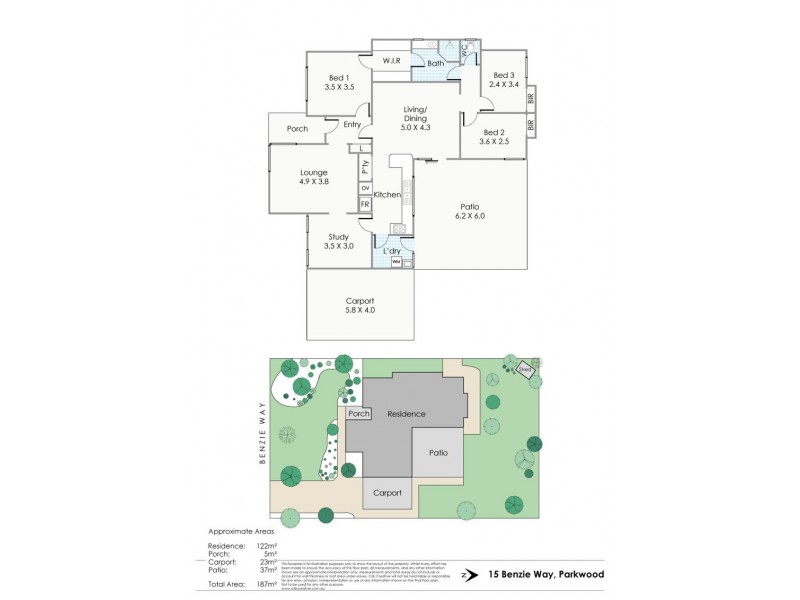 15 Benzie Way, Parkwood WA 6147 Floorplan