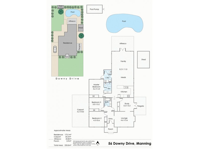 56 Downey Drive, Manning WA 6152 Floorplan