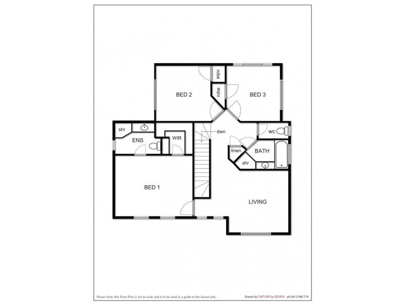 4 Kamman Lane, Mosman Park WA 6012 Floorplan
