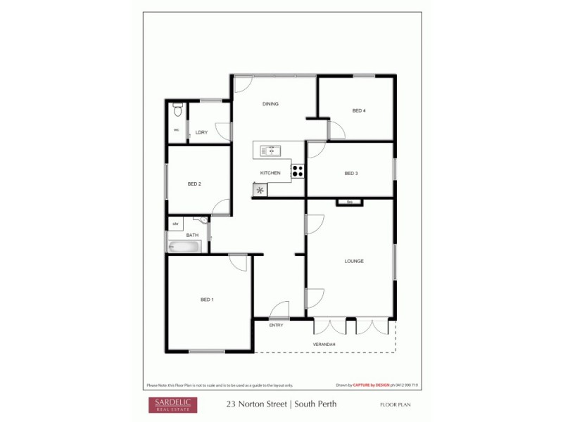 23 Norton Street, South Perth WA 6151 Floorplan