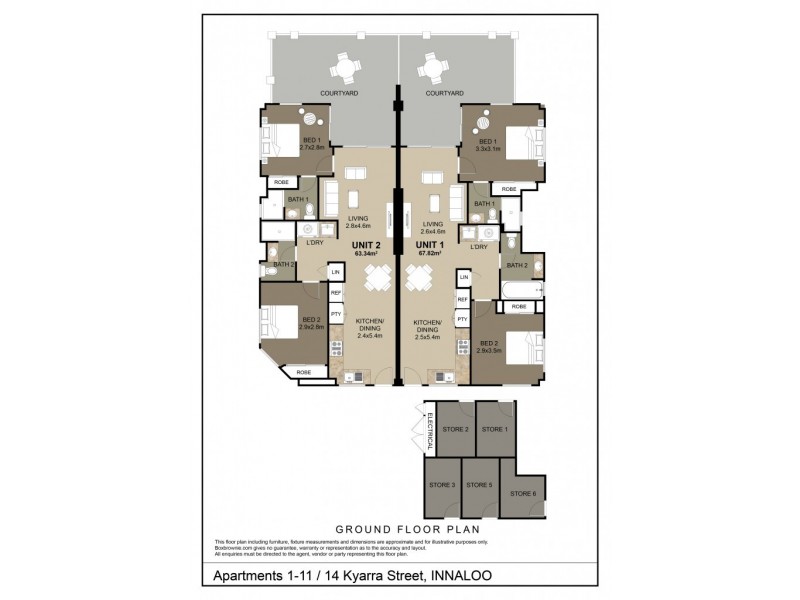 14 Kyarra Street, Innaloo WA 6018 Floorplan