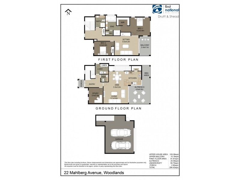 22 Mahlberg Avenue, Woodlands WA 6018 Floorplan