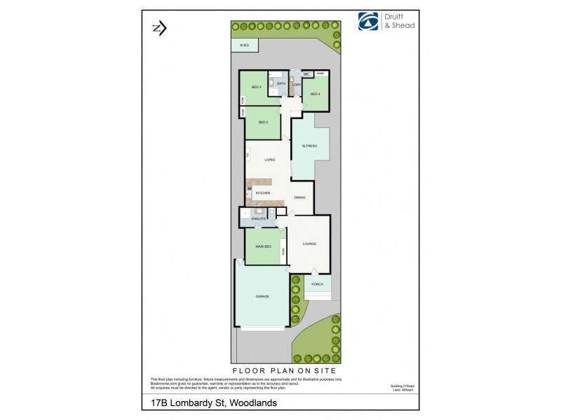 17B Lombardy Street, Woodlands WA 6018 Floorplan