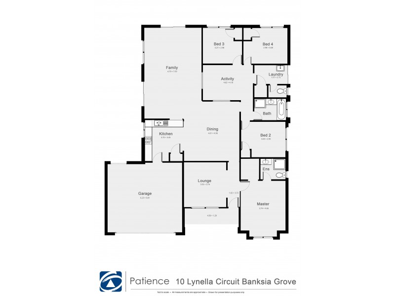 10 Lynella Circuit, Banksia Grove WA 6031 Floorplan