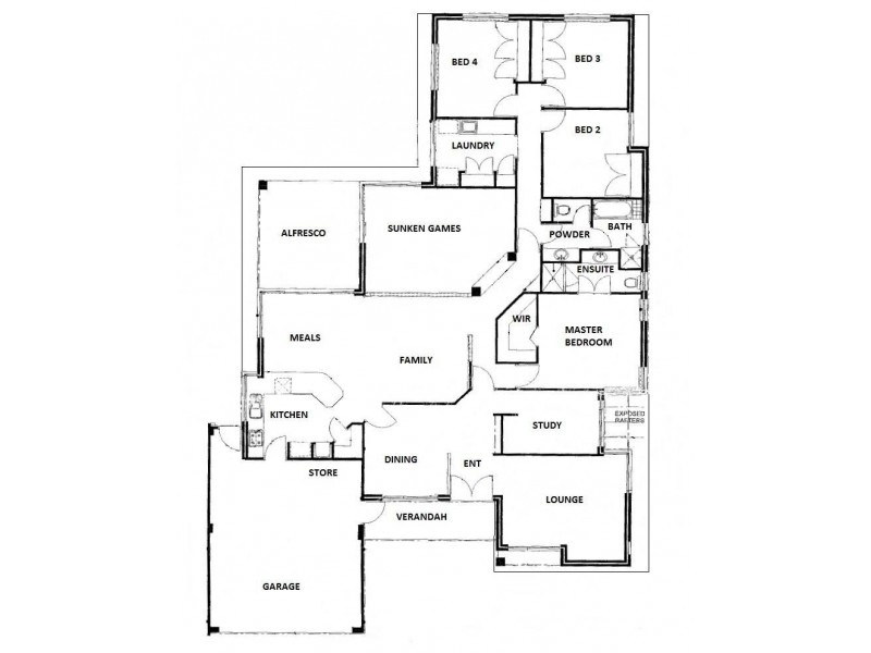 5 Tiwi Court, Iluka WA 6028 Floorplan
